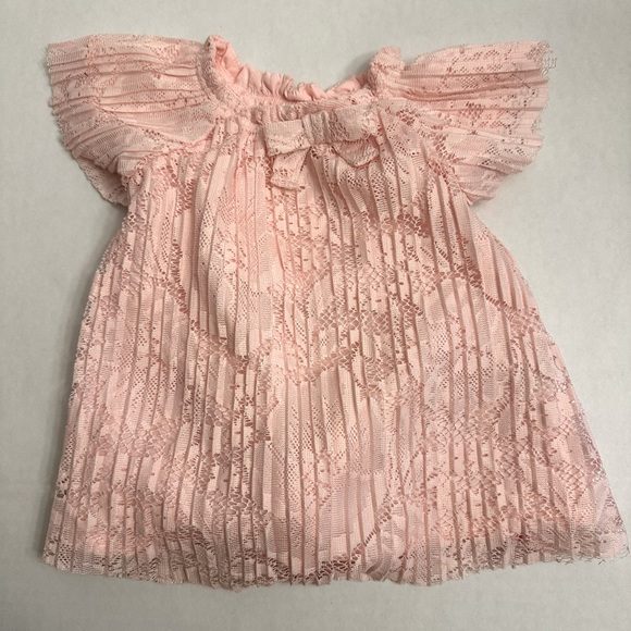 Carter's Other - Carter's Baby Girl Formal Dress Size 3 Months Blush Pink Lace Lined NWOT